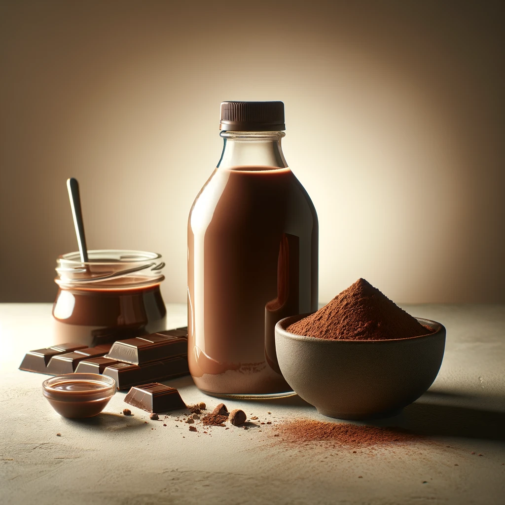 Chocolate líquido y para preparar bebida